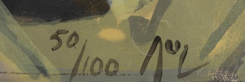 Signature de Bram van Velde