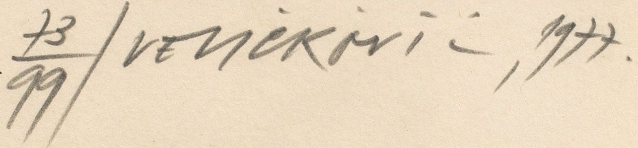 Vladimir Velickovic's signature