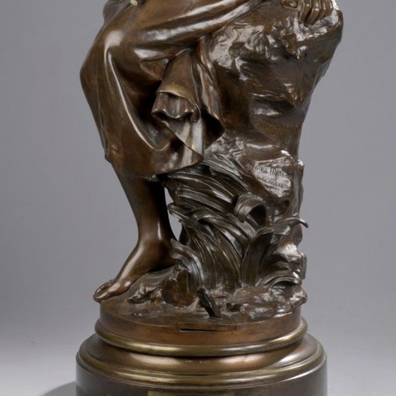 Mathurin Moreau, épreuve en bronze à patine brune