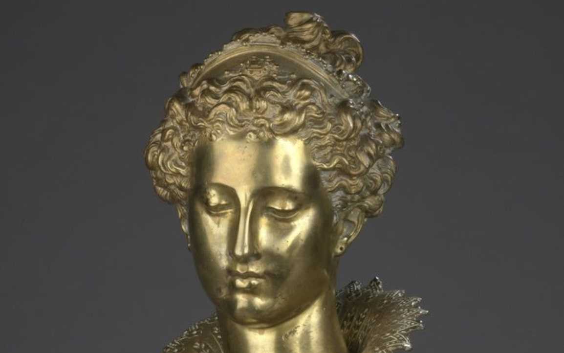 Mathurin Moreau, gilded bronze