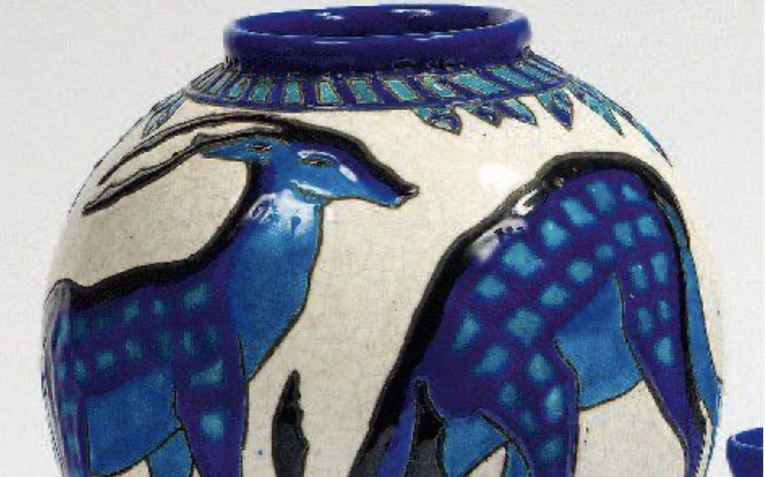 Charles Catteau, ceramic vase