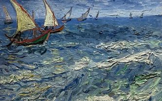 Van Gogh, oil on canvas