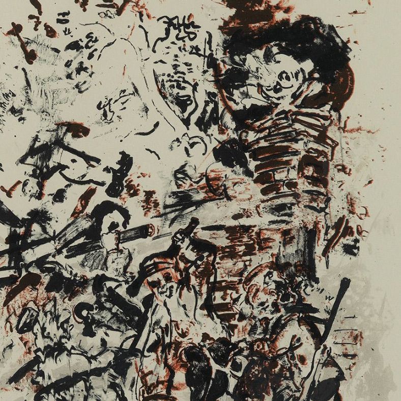 Cecily Brown, lithographie