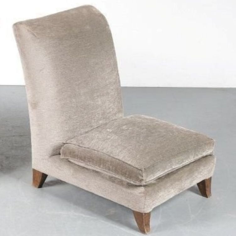 Marcel Coard, "Crapaud" low armchair