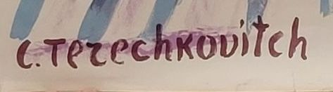 Terechkovitch's signature