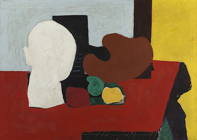 Arshile Gorky, Still Life Red And Yellow,1930, oil on canvas