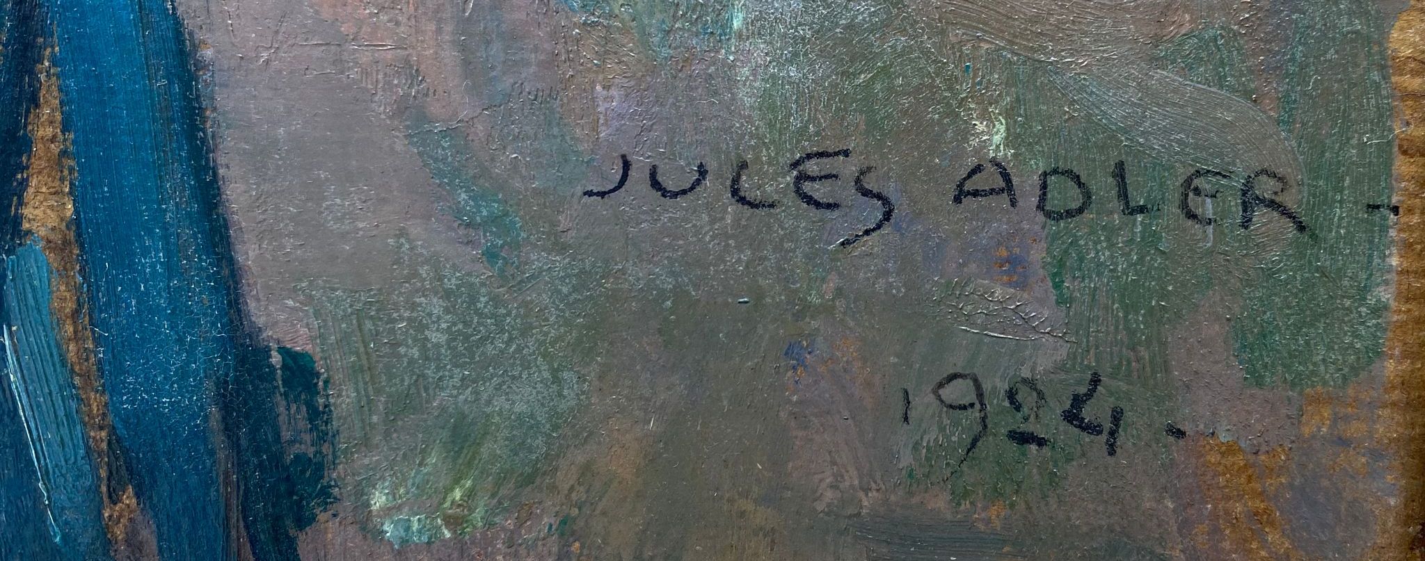 Signature of Jules Adler