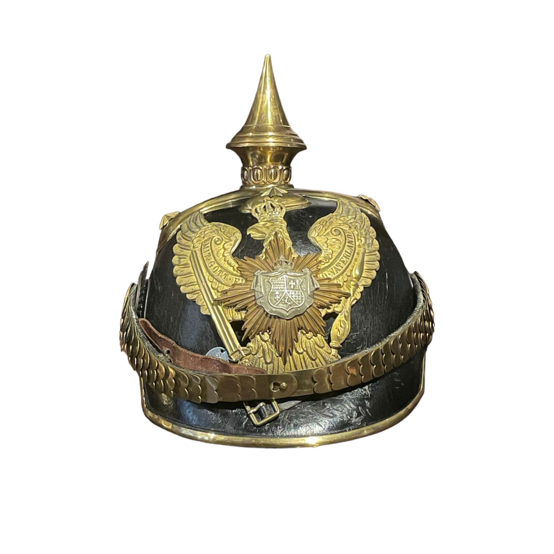 Spiked helmet, XIX