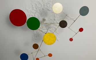 Calder, mobile in welded metal parts