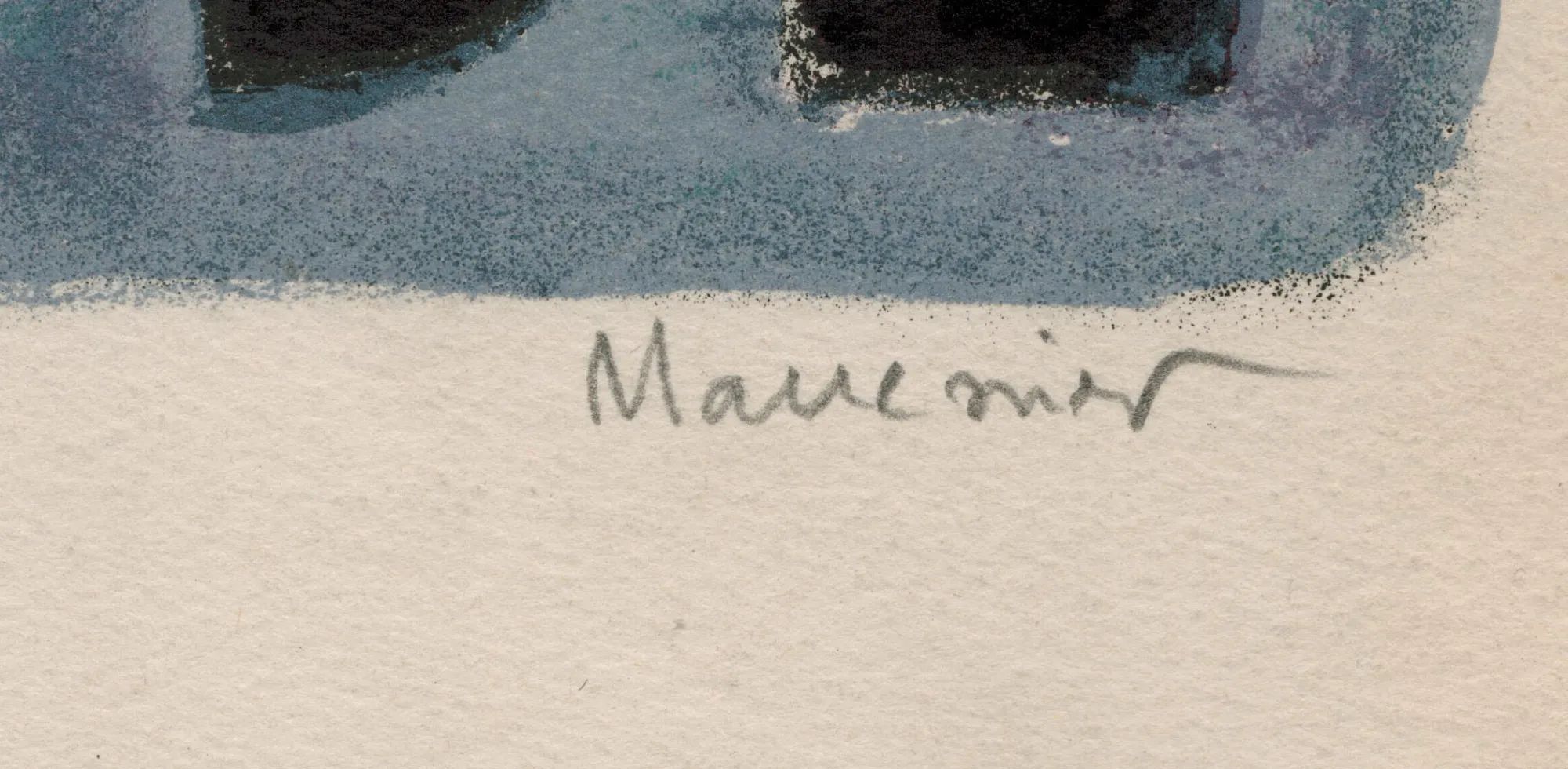 Manessier's signature