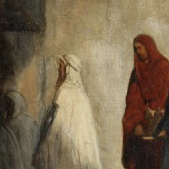 Puvis de Chavannes, oil on canvas