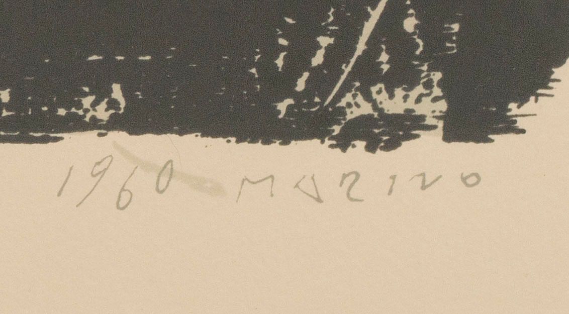 Marino Marini's signature