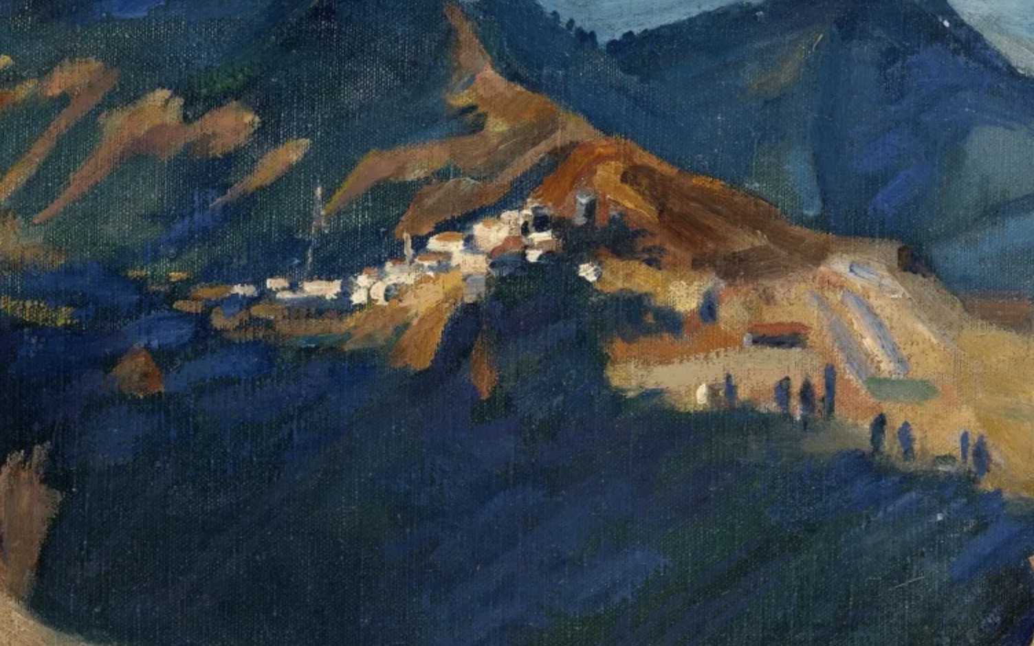 Martiros Saryan, oil on canvas