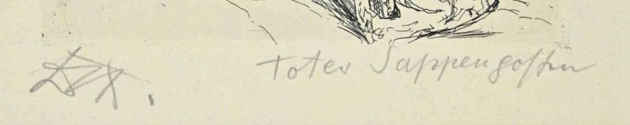 Signature of Otto Dix