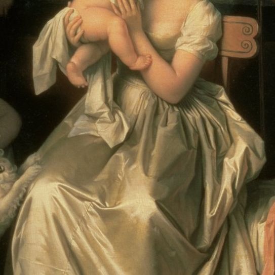 Marguerite Gérard, huile sur toile