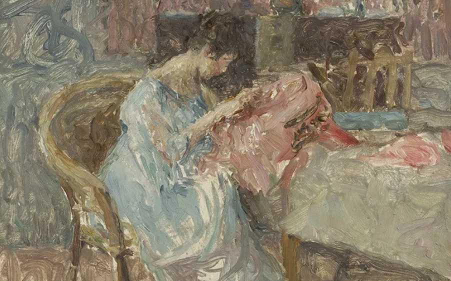 Émile Boggio, oil on canvas