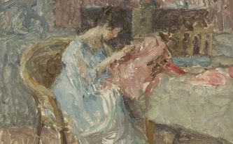 Émile Boggio, oil on canvas