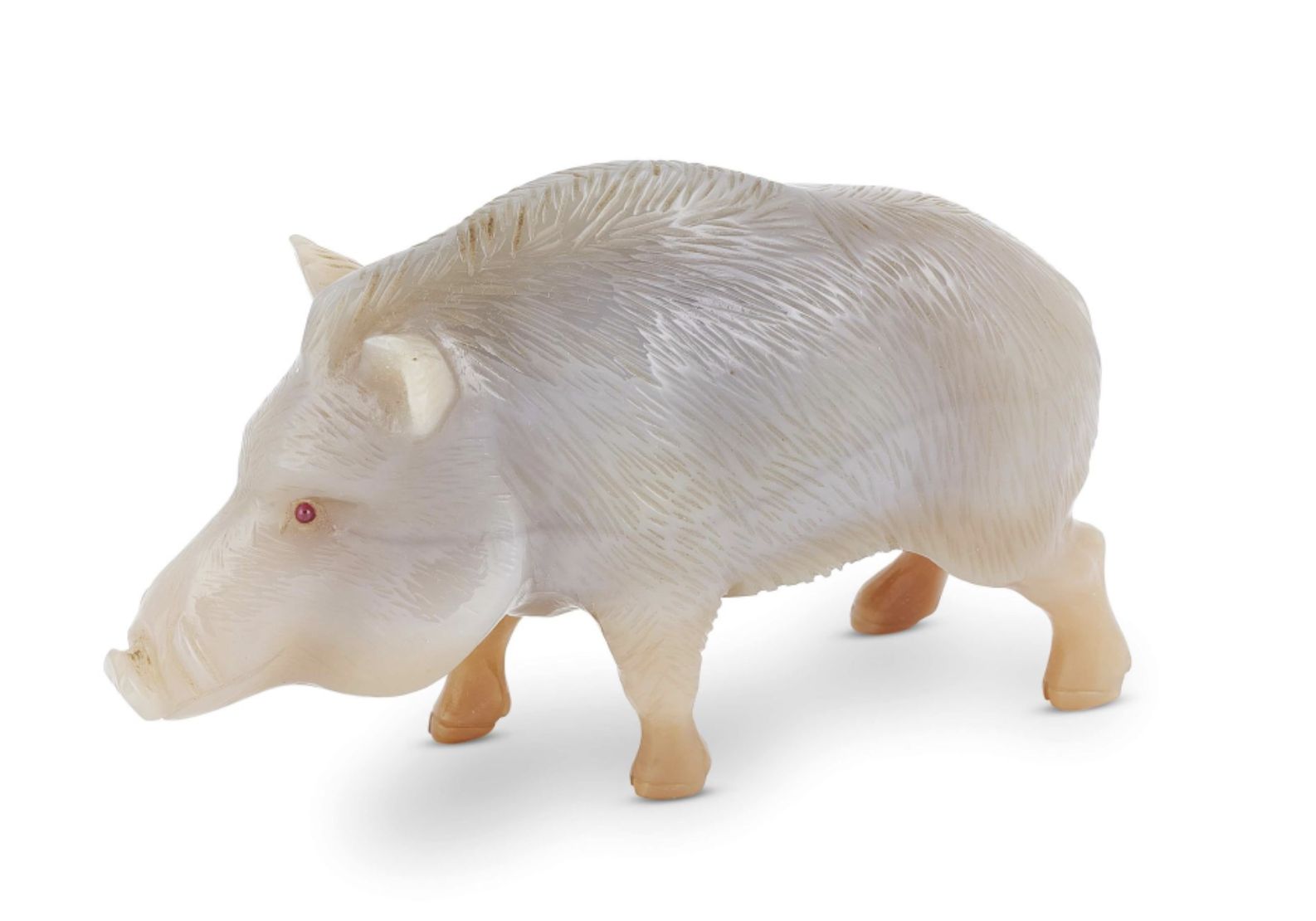Fabergé, agate boar