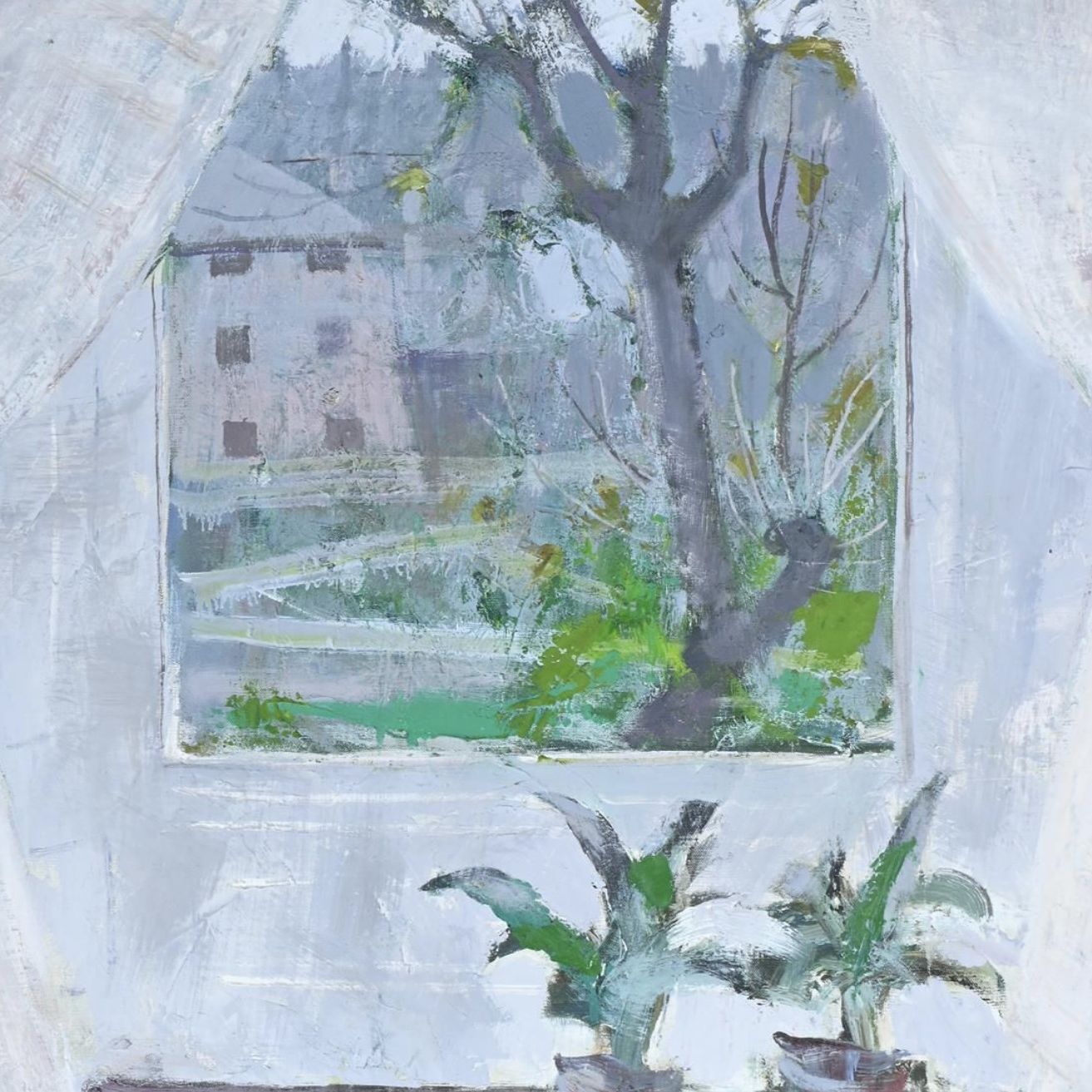 Anne Redpath, huile sur toile