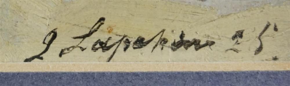 Signature of Geroges Lapchine