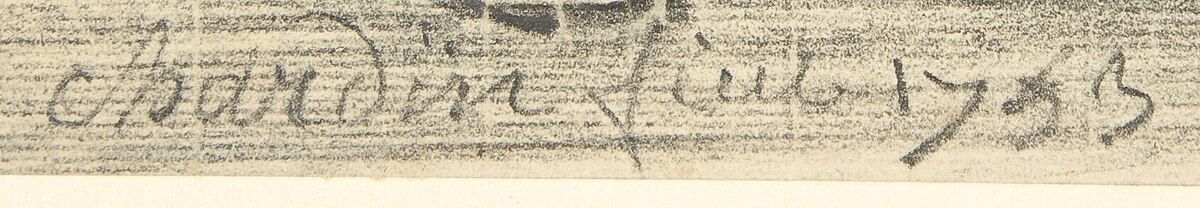 Signature de Jean Baptiste Siméon Chardin