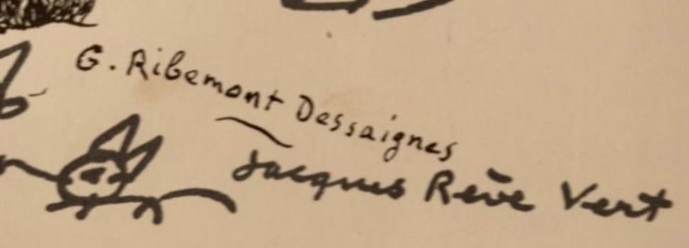 Signature de Georges Ribemont-Dessaignes
