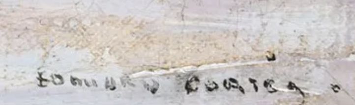 Signature of Édouard Cortès
