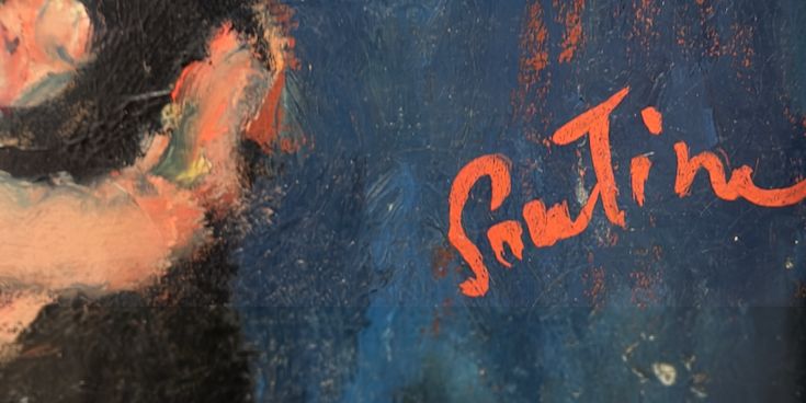 Soutine's signature