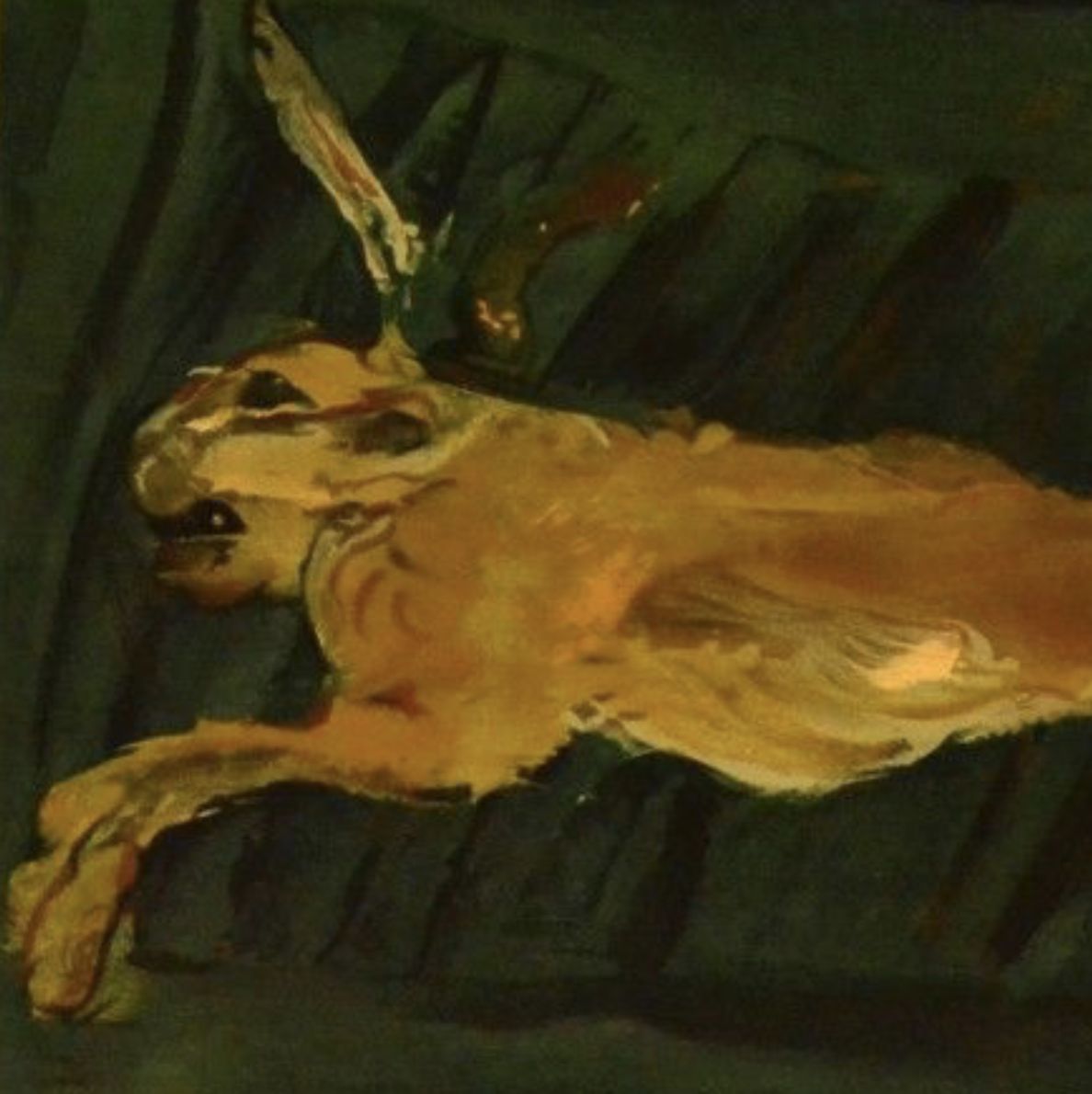 Soutine, The Hanged Hare, lithograph