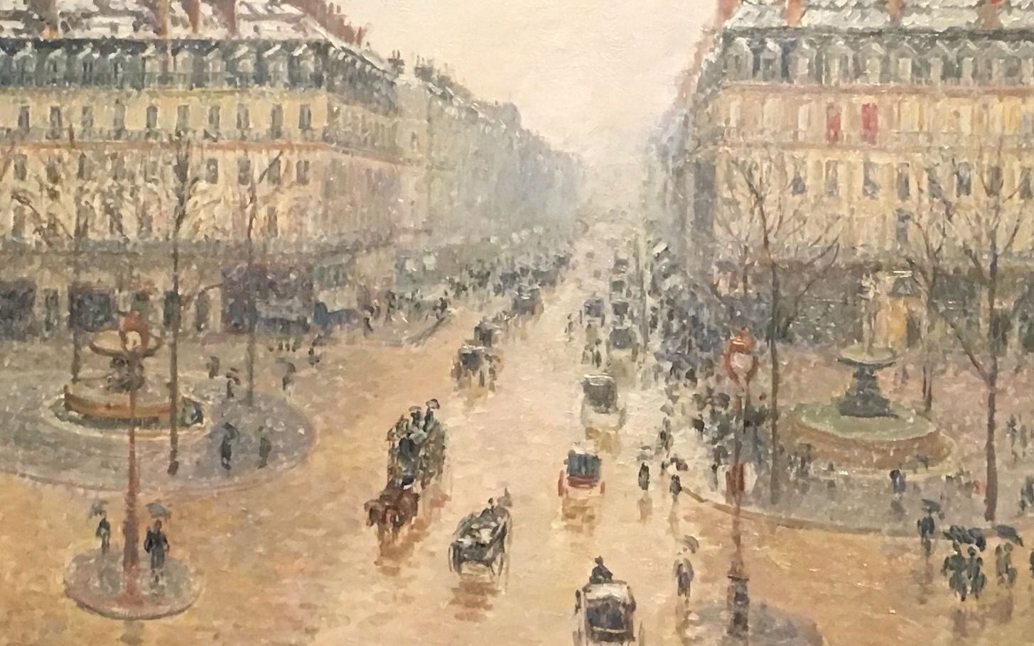 Pissarro, oil on canvas