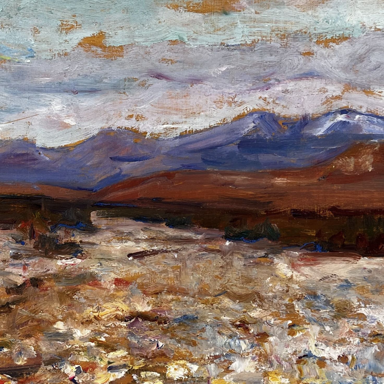 Anna Boch, huile sur toile