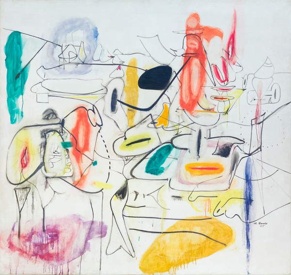 Arshile Gorky, watercolor