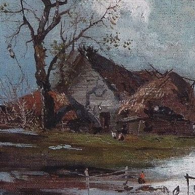 Alexei Savrassov, oil on canvas