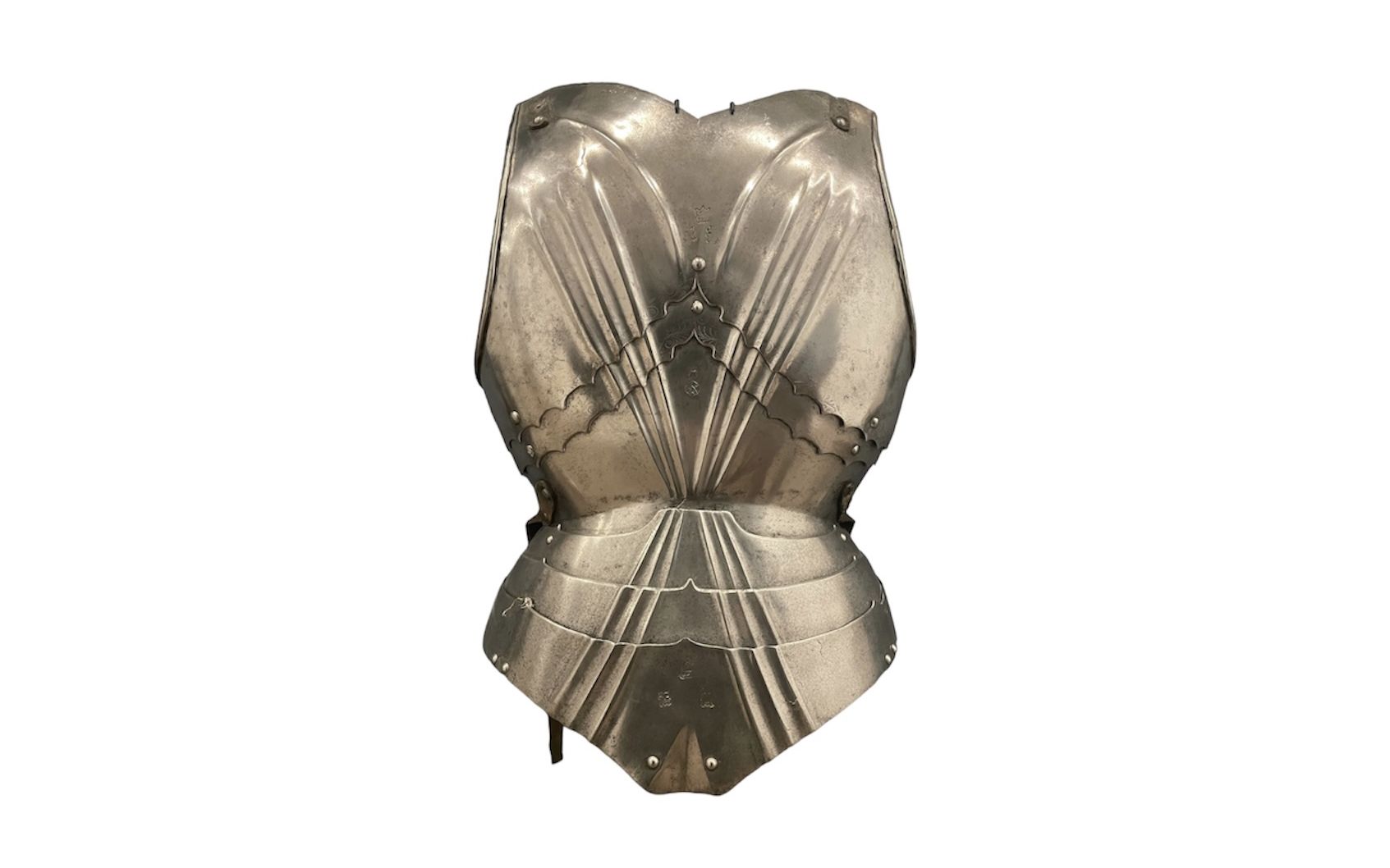 Maximilian-style armor breastplate