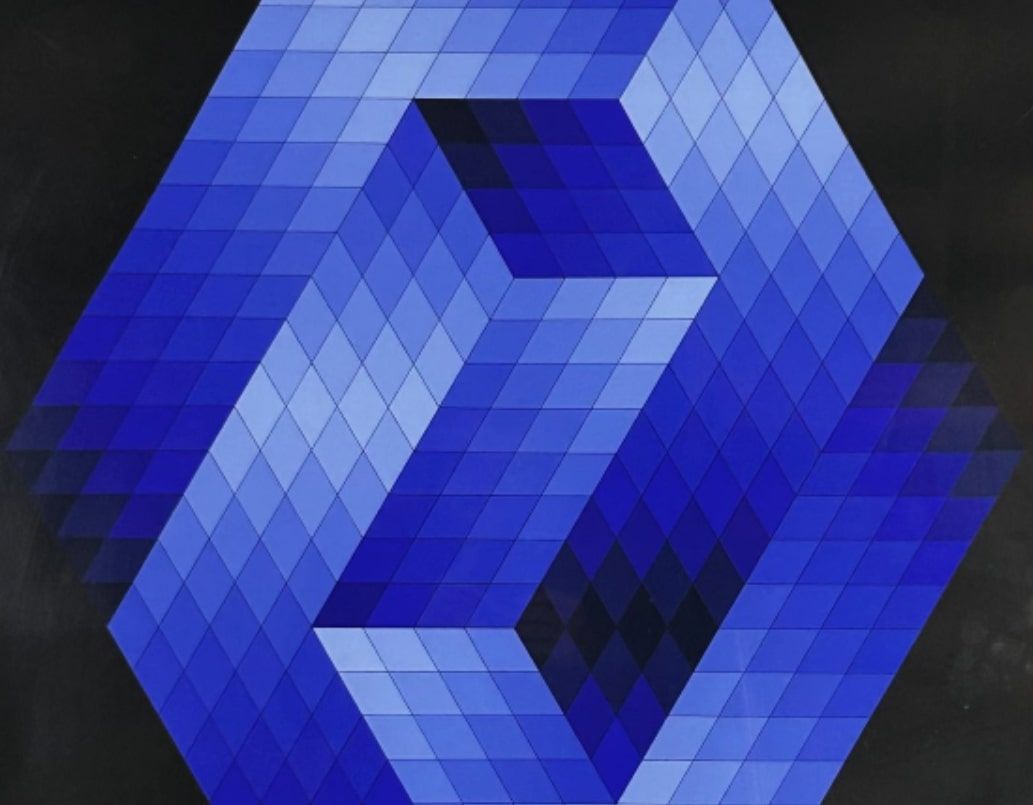 Victor Vasarely, sérigraphie