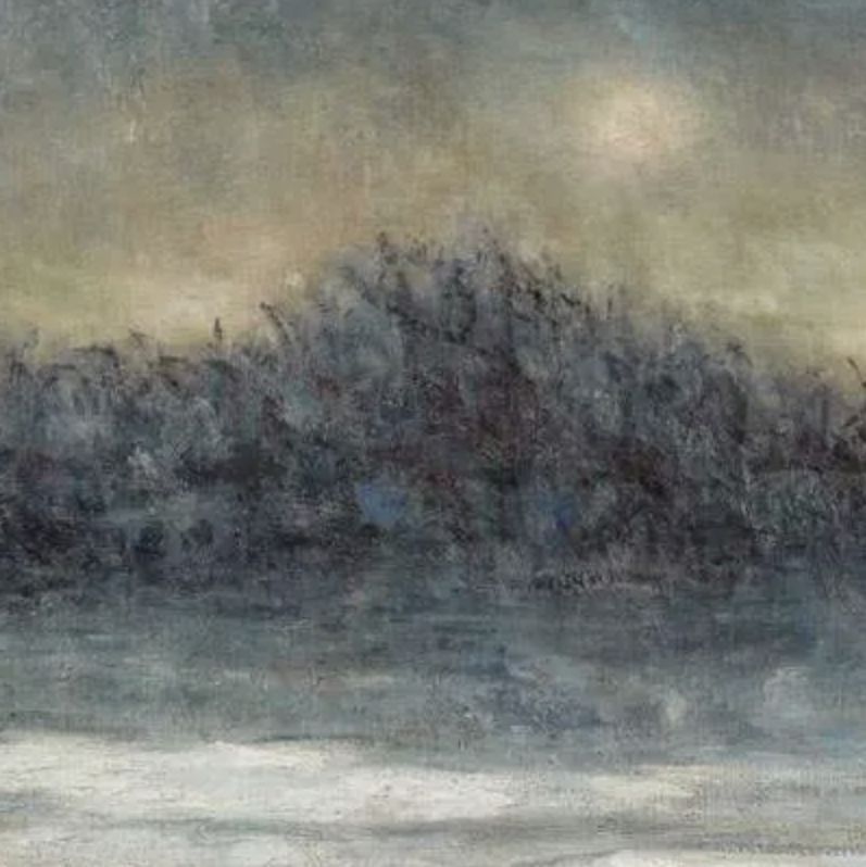 Maurice Louvrier, oil on canvas