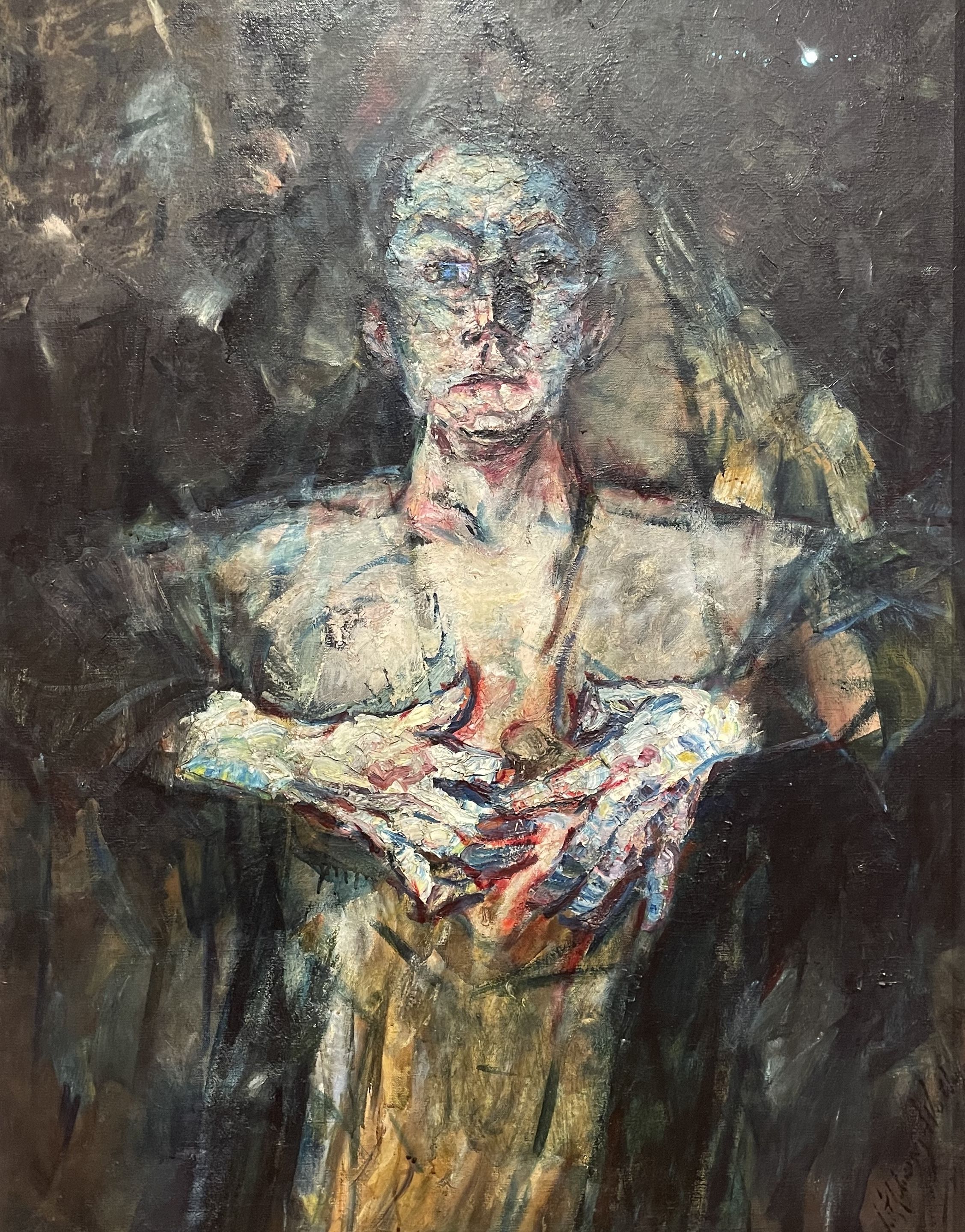 Schwarz Walbeeg, oil on canvas