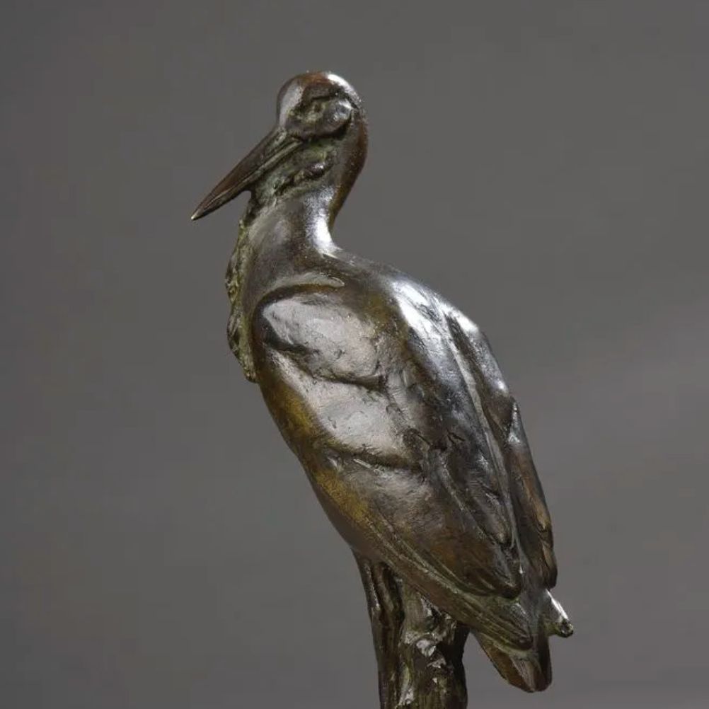 Maximilien Fiot, bronze à patine brune