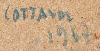 Signature of André Cottavoz