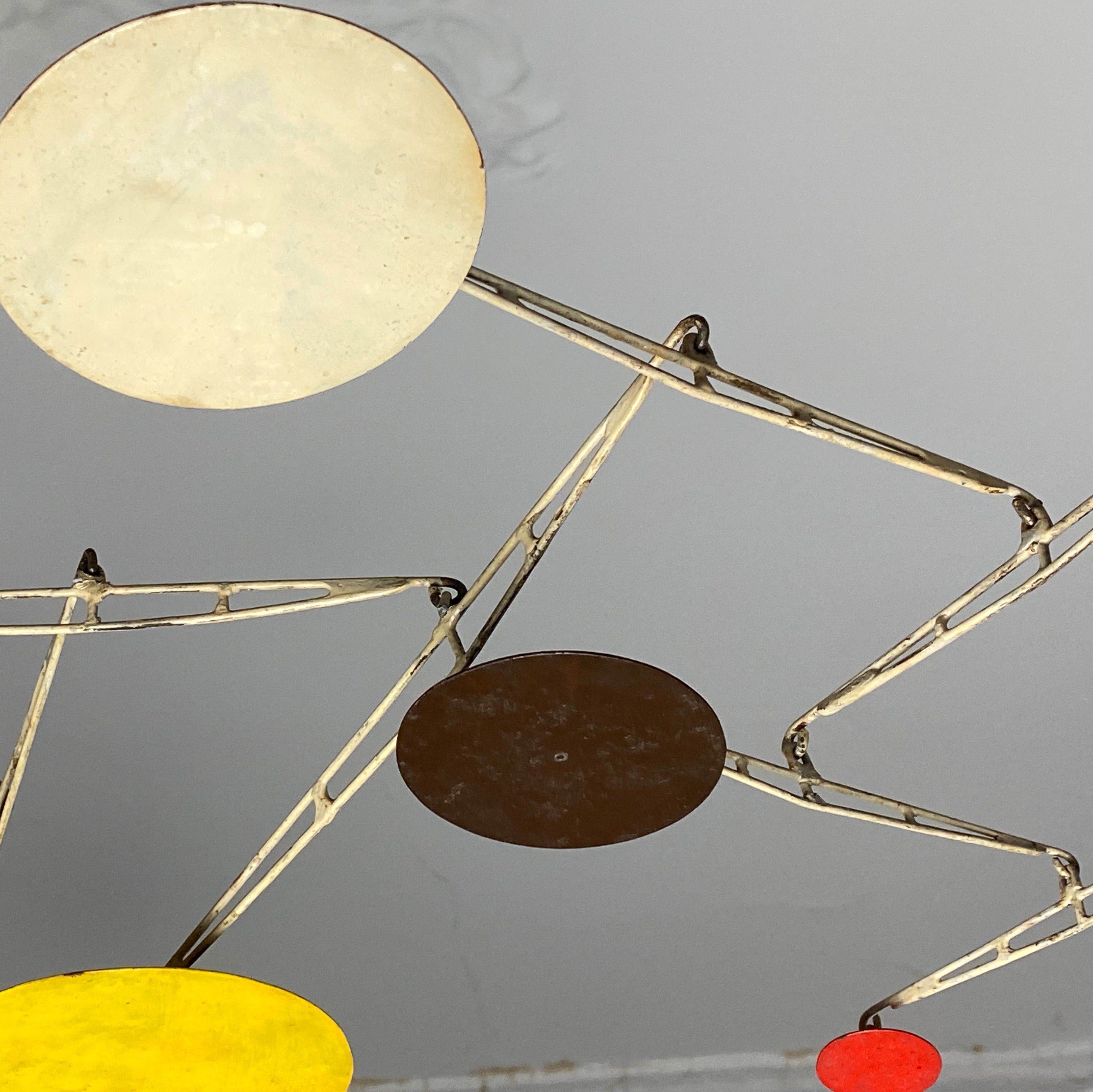 Calder, mobile, detail