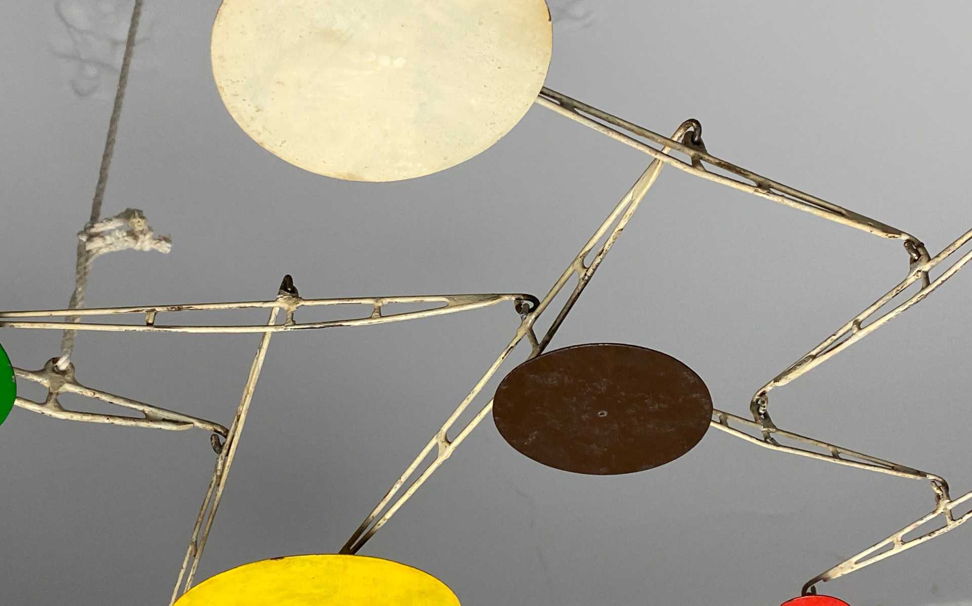 Calder, mobile, detail