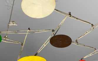 Calder, mobile, detail