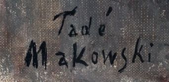 Signature of Tadé Makowski