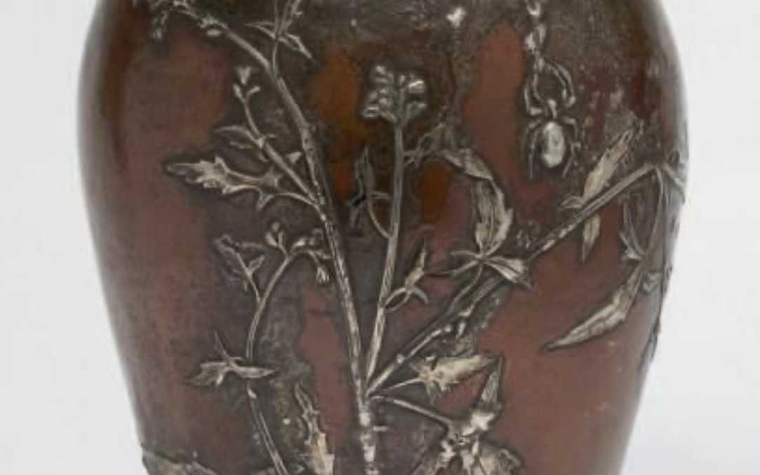 Henri Husson, bronze vase