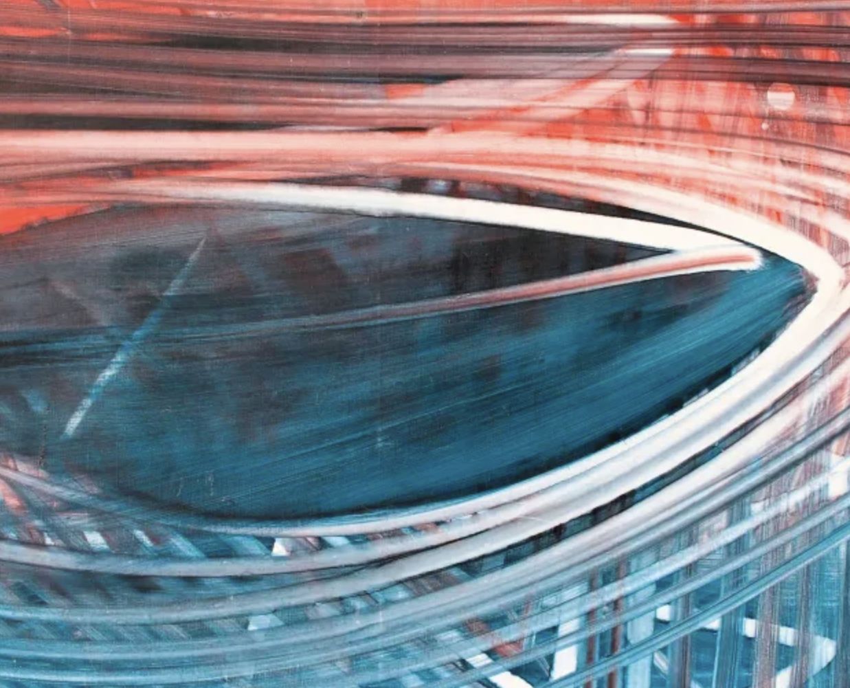 René Duvillier, huile sur toile