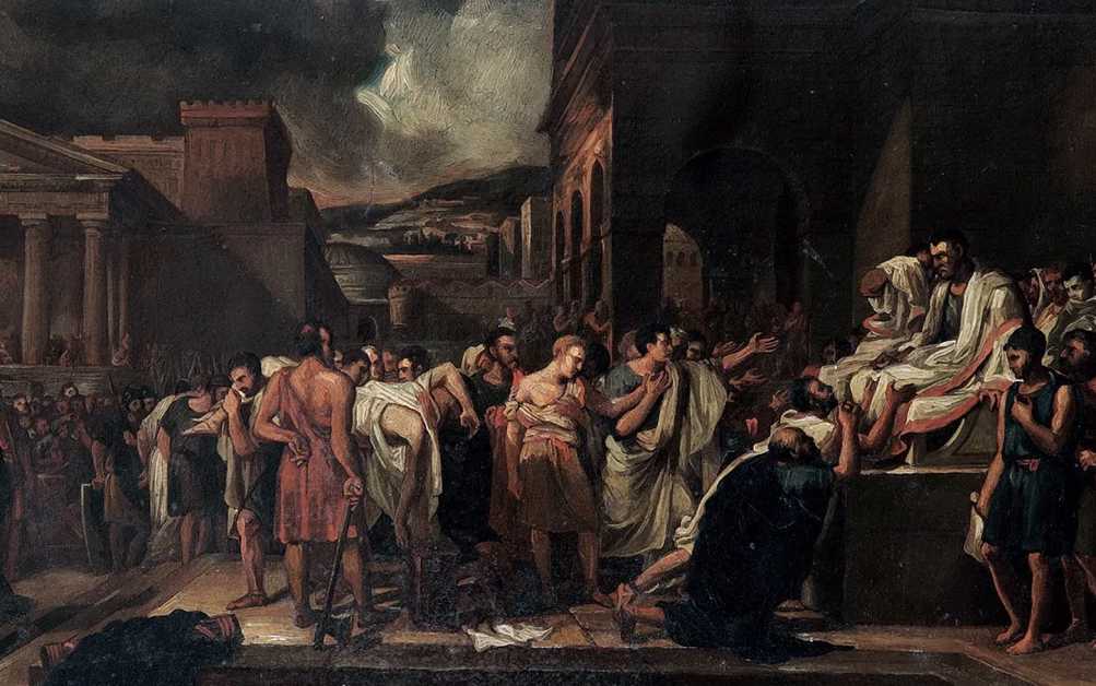 Guillaume Guillon Lethière, oil on canvas