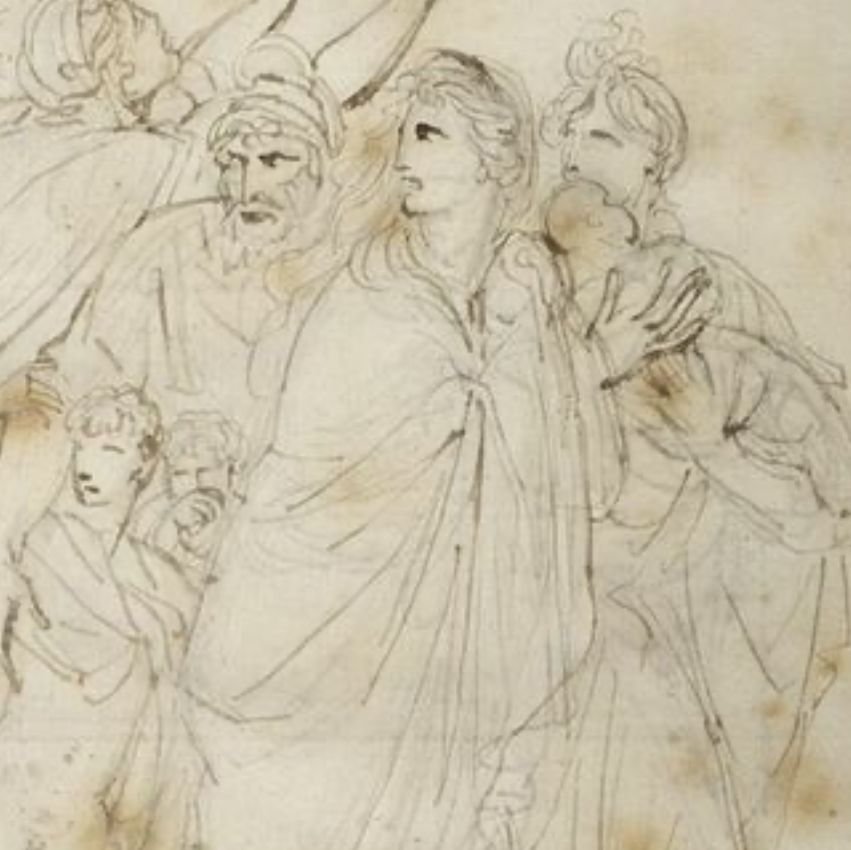 Guillaume Guillon Lethière, dessin