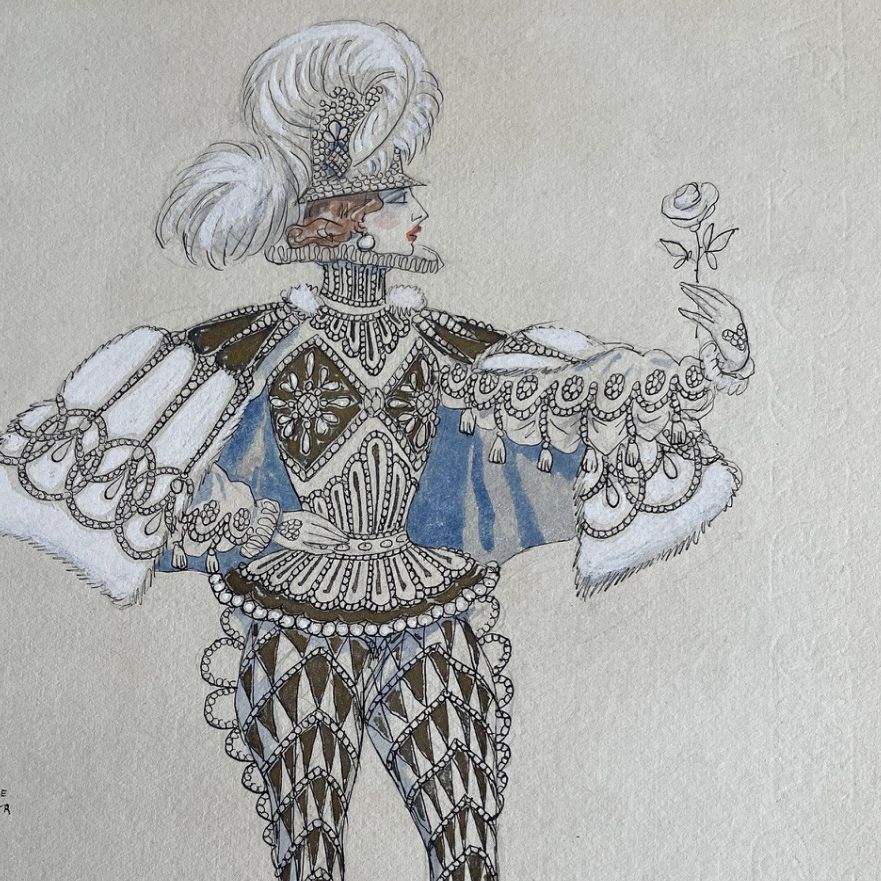 Georges Barbier, dessin