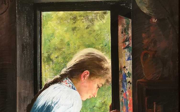 Anna Bilinska Bohdanowicz, huile sur toile