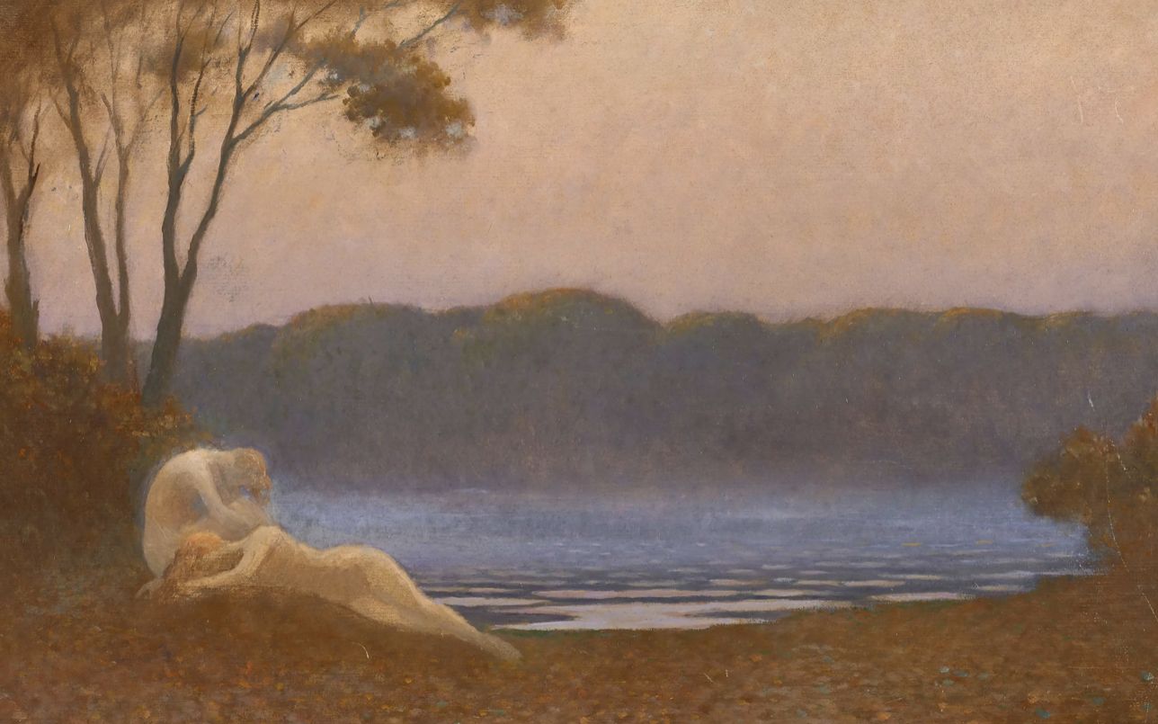 Alphonse Osbert, oil on canvas